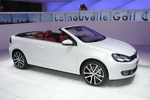 VW Golf Cabrio Cup Sunset Red